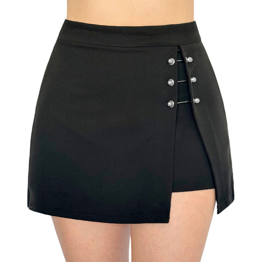 Short Falda Mujer Accesorios De Acero Roscados