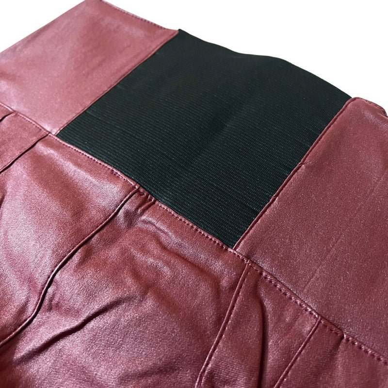 Pantalón Dama Vinipiel Costillero Afina Abdomen Push Up - AIDEE GIAN