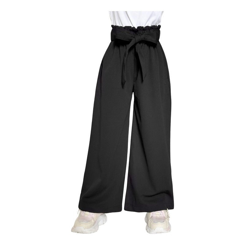 Pantalón Niña Pierna Ancha Cintura Elastica - AIDEE GIAN