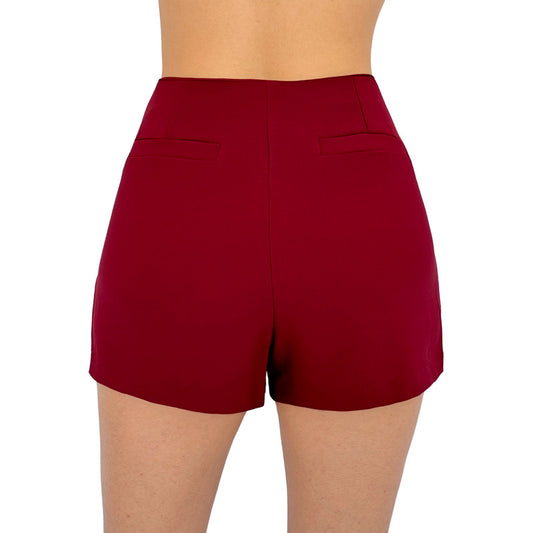 Short Falda Mujer Costura Fina Lateral