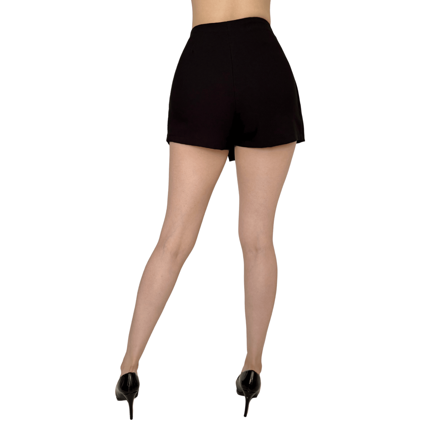 Short Falda Mujer Botones Golden Abertura Asimétrica - AIDEE GIAN