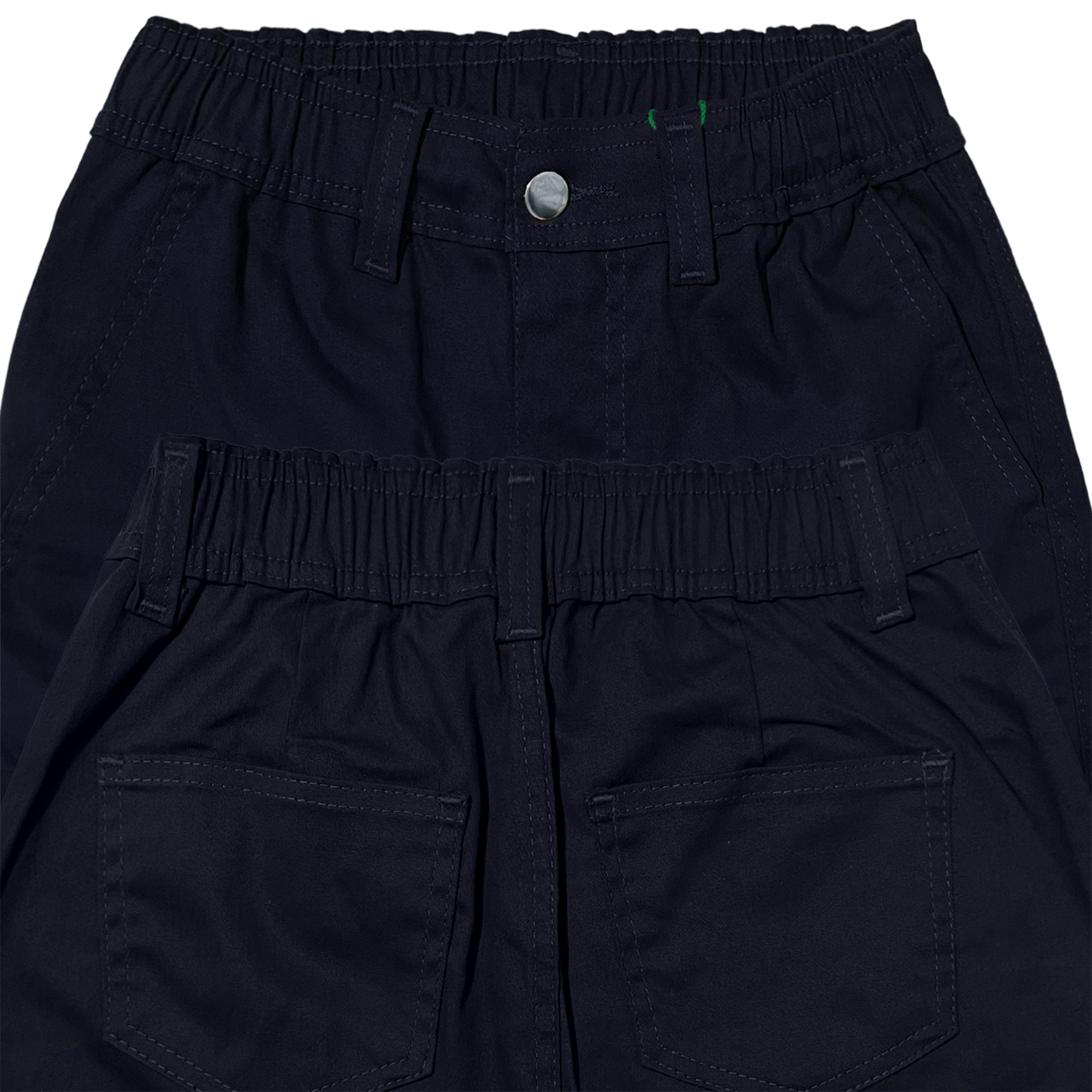 Jogger Cargo Mujer Wide Leg Gabardina Holgado