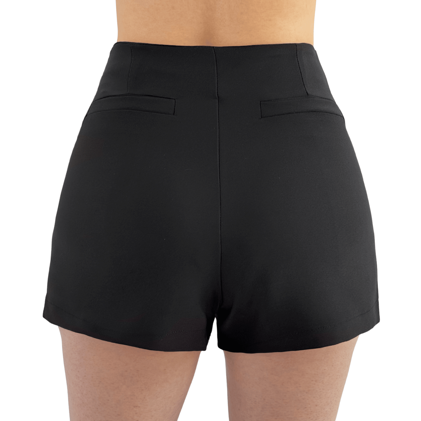 Short Falda Cartera Simulada Faldón Semicircular Talle Alto - AIDEE GIAN