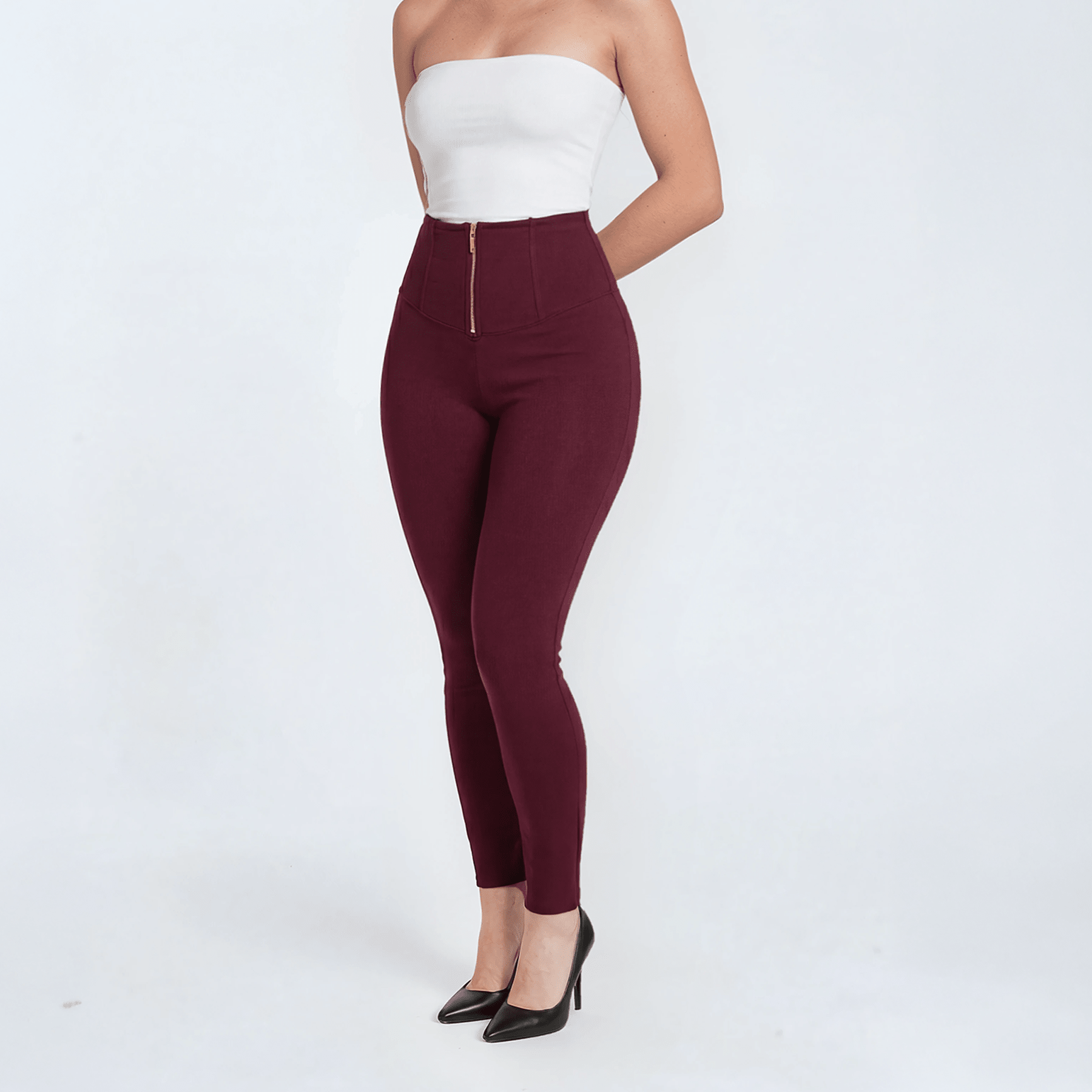 Pantalon Mujer Push Up Efecto Control Abdomen Costillero - AIDEE GIAN