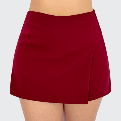 Short Falda Mujer Costura Fina Lateral - AIDEE GIAN