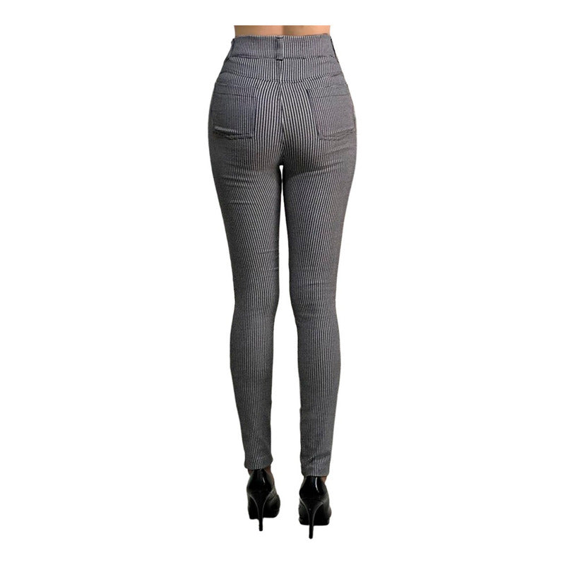 Pantalón Mujer Corte Vaquero Slim
