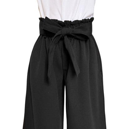 Pantalón Niña Pierna Ancha Cintura Elastica