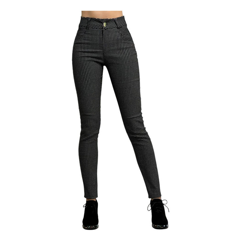 Pantalón Mujer Corte Vaquero Slim