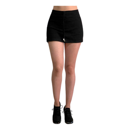 Short Falda 2 Piezas Mujer Gabardina Skinny