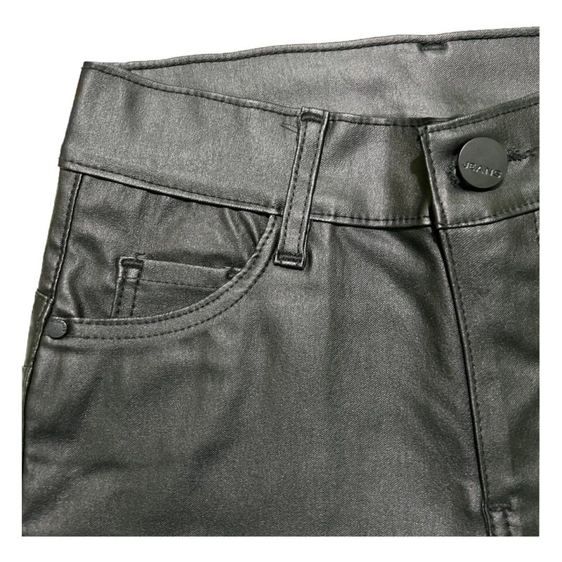 Pantalón Dama Cuadrado Corte Vaquero Tiro Alto