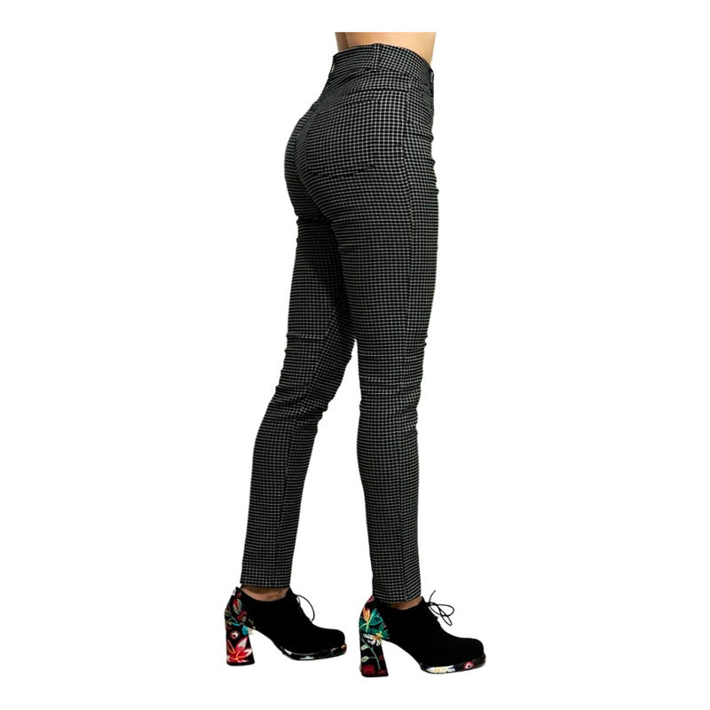 Pantalón Mujer Corte Vaquero Slim