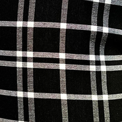 Pantalón Dama Cuadrado Cinturón Moño Cintura Plisada