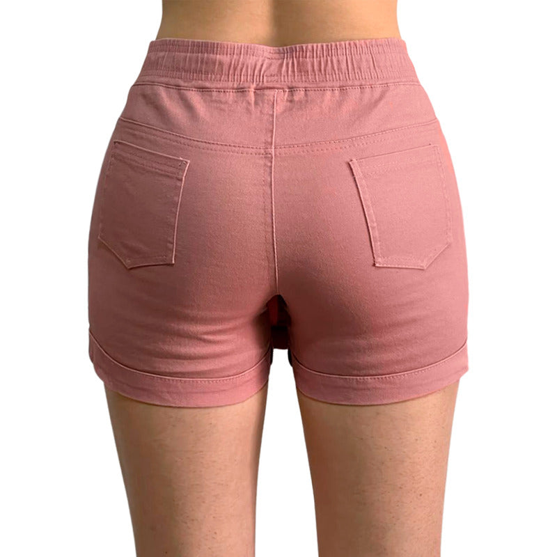 Short Falda 2 Piezas Mujer Gabardina Skinny