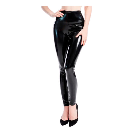 Legging Mujer Vinipiel Ajustado Afina Abdomen