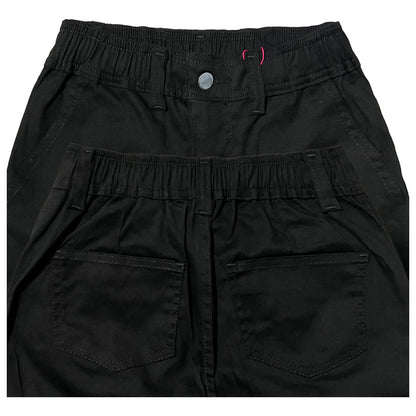 Jogger Cargo Mujer Wide Leg Gabardina Holgado