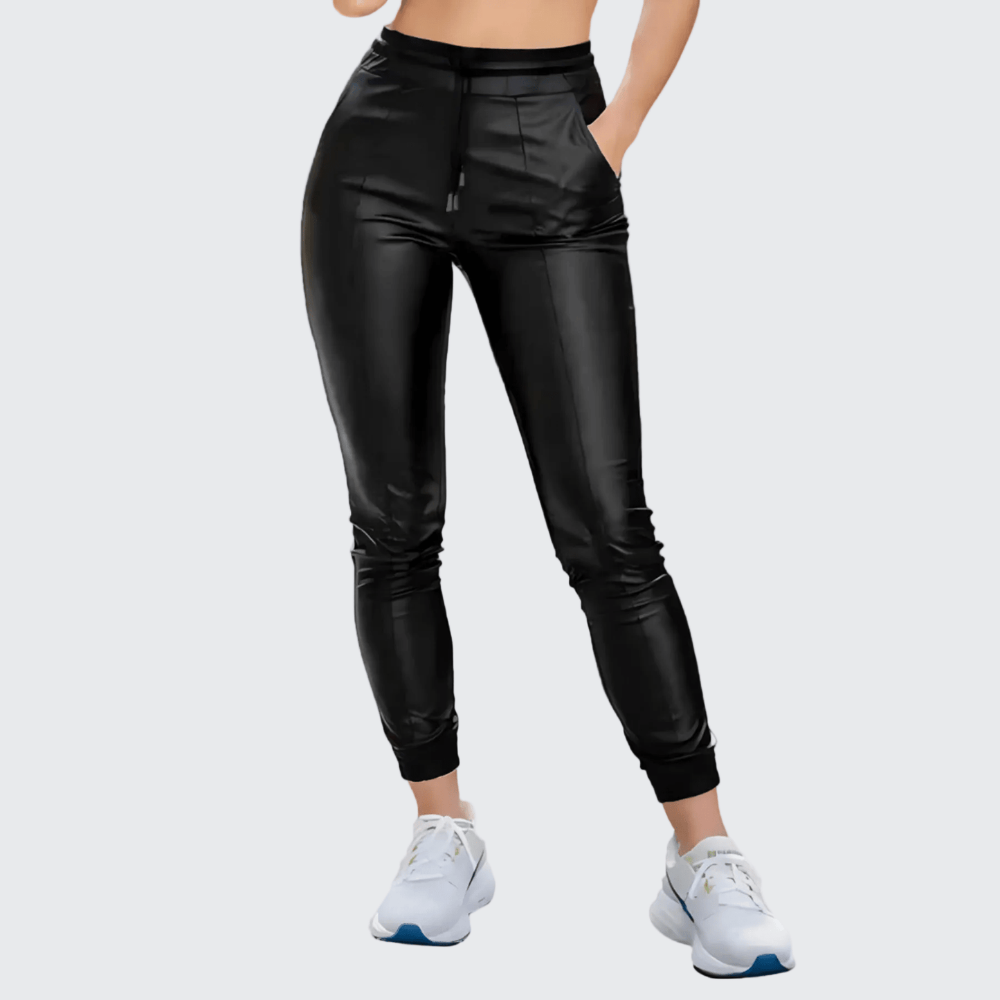 Jogger Vinipiel Mujer Stretch - AIDEE GIAN