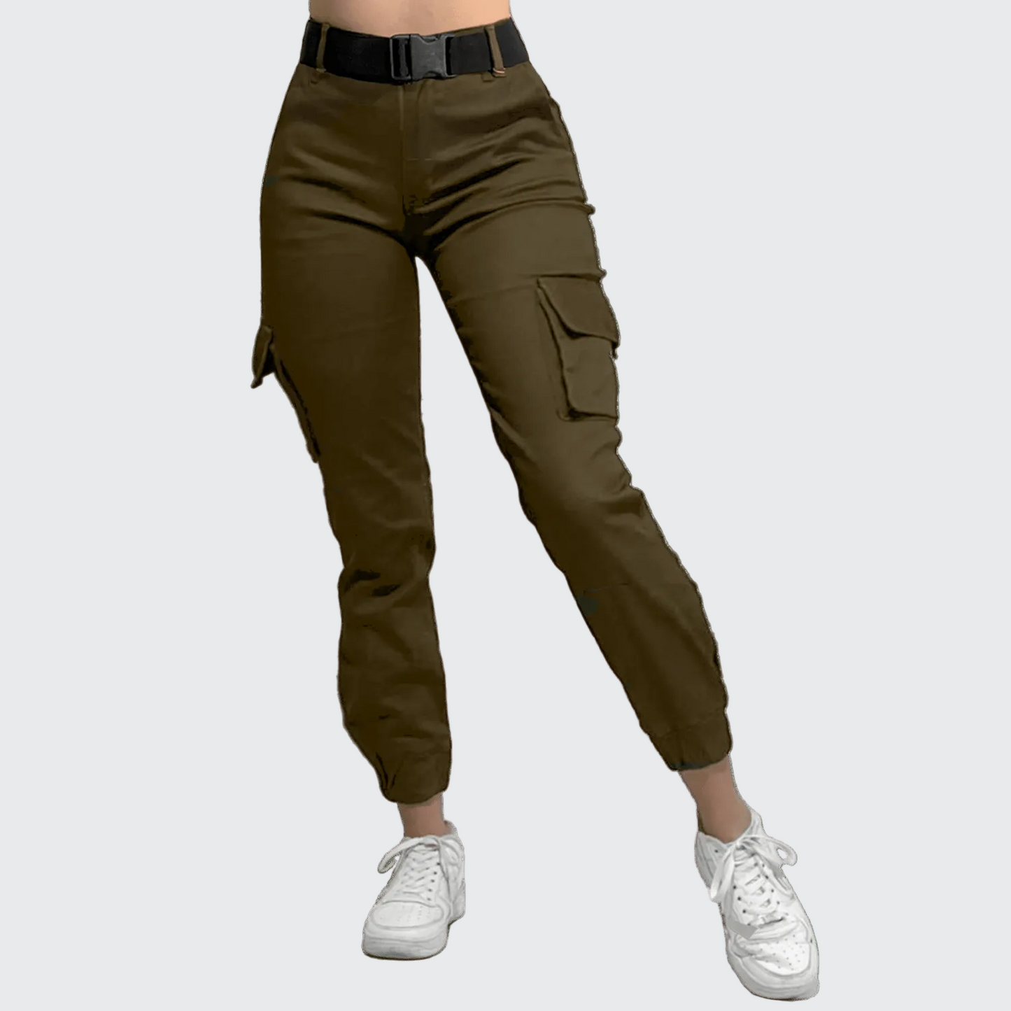 Jogger Cargo Mujer Cinturón Incluido Stretch - AIDEE GIAN