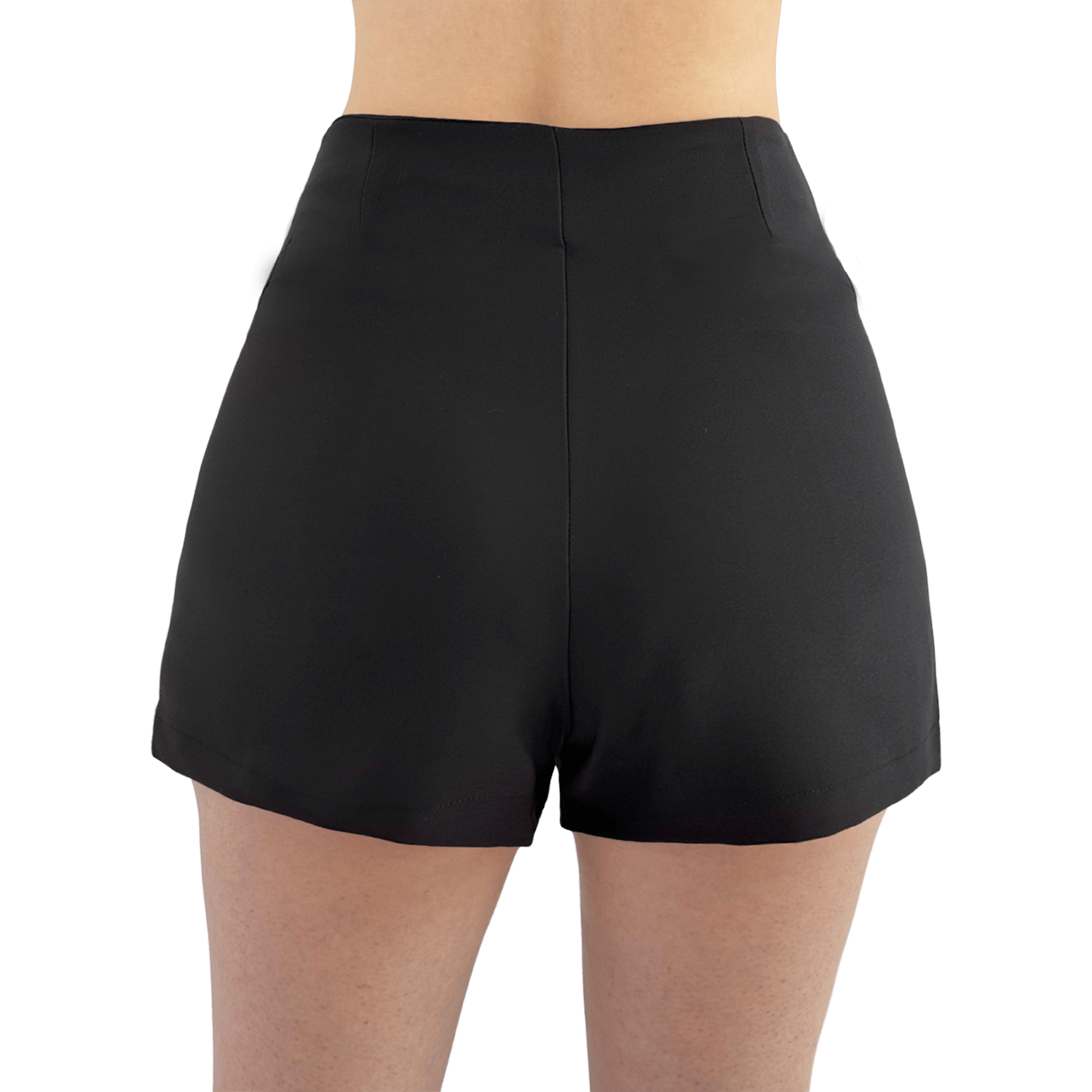 Short Falda Mujer Botones Golden Abertura Asimétrica - AIDEE GIAN