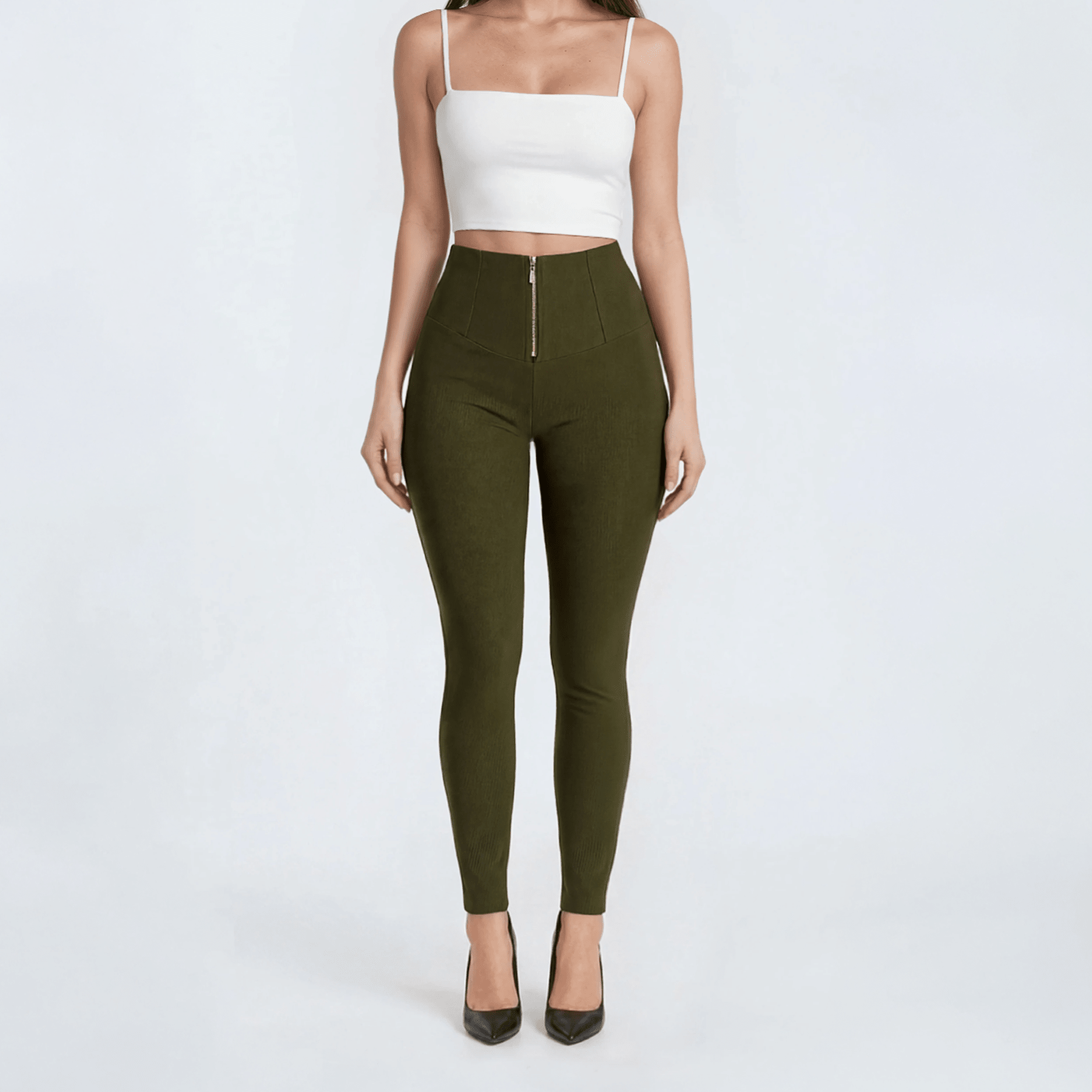 Pantalon Mujer Push Up Efecto Control Abdomen Costillero - AIDEE GIAN